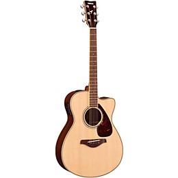 Open Box Yamaha FSX830C Acoustic-Electric Guitar Level 2 Natural 190839035264