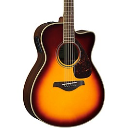 Yamaha FSX830C Acoustic-Electric Guitar Natural Yamaha FSX830C Acoustic-Electric Guitar Brown Sunburst