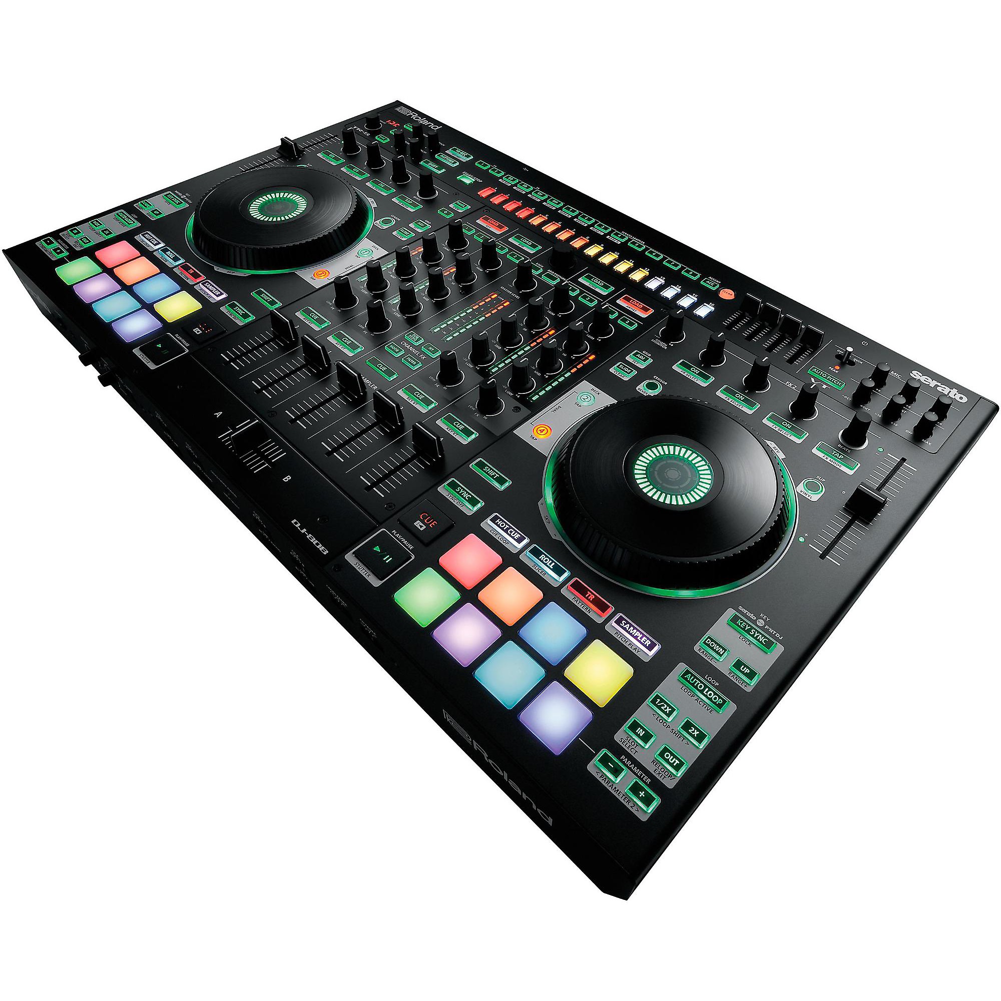 Roland DJ-808 Professional 4 Channel Mixer DJ Controller