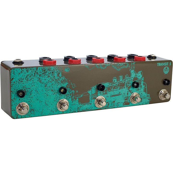 ギター WALRUS AUDIO TRANSIT4 スイッチャー】WALRUS AUDIOからTrue Bypass Switcher『TRANSIT