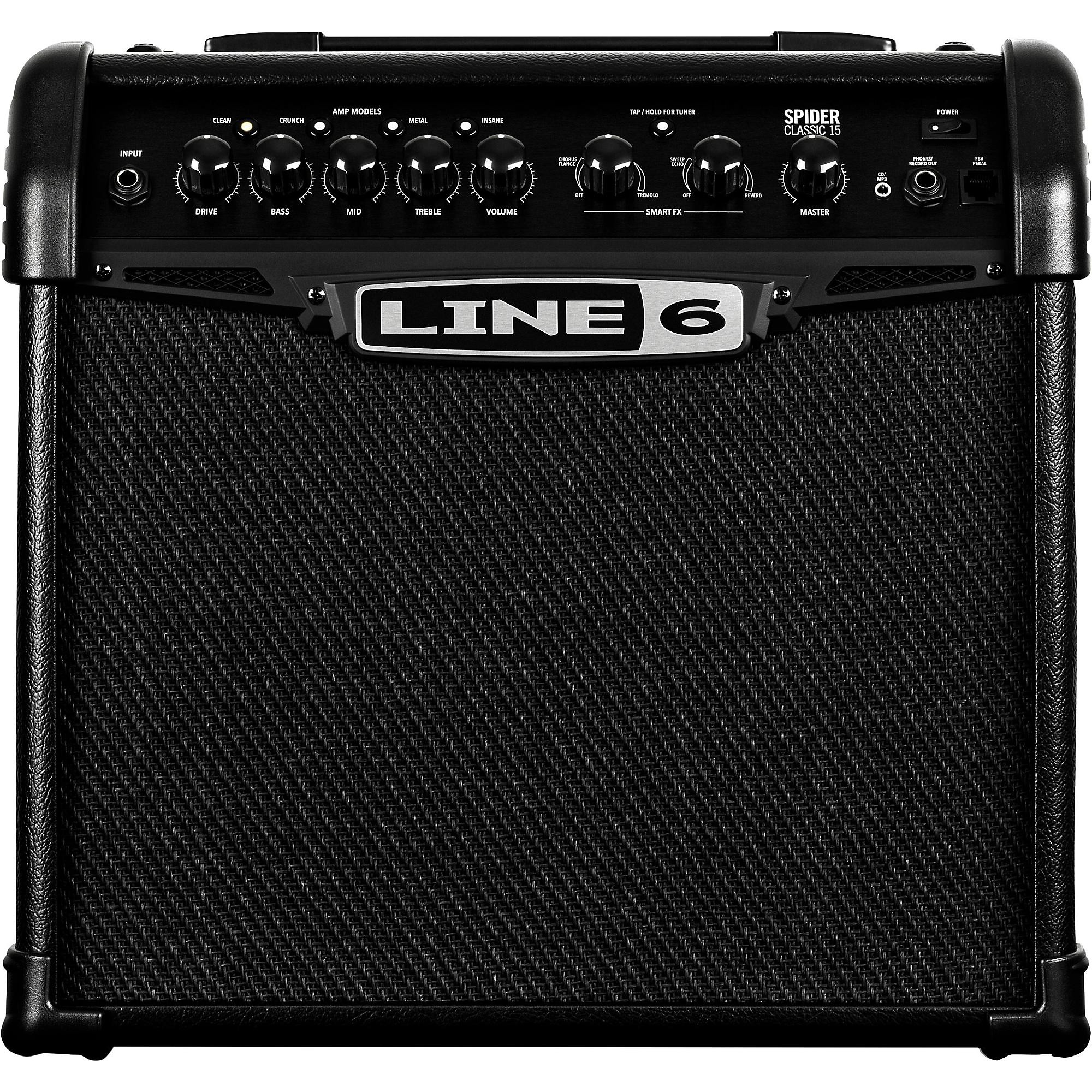 Line 6 Spider 15 Classic 15W 1x8 Guitar Combo Amp | Guitar Center