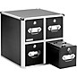 Vaultz CD Cabinet - 4 Drawer Black thumbnail