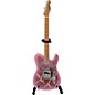 Axe Heaven Fender Telecaster - Pink Paisley Mini Guitar thumbnail