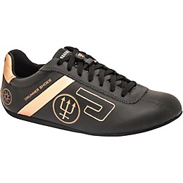 Urbann Boards Neil Peart Signature Shoe, Black-Gold 11.5