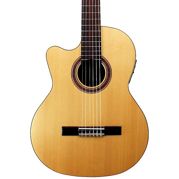 Open Box Kremona Rondo Thin Line Left-Handed Classical Acoustic-Electric Guitar Level 2 Natural 190839930903