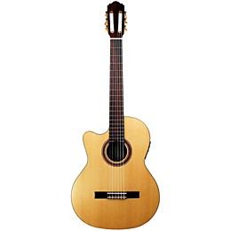 Kremona Rondo Thin Line Left-Handed Classical Acoustic-Electric Guitar Natural