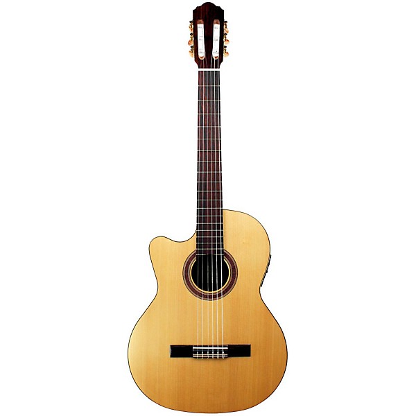 Open Box Kremona Rondo Thin Line Left-Handed Classical Acoustic-Electric Guitar Level 2 Natural 190839930903