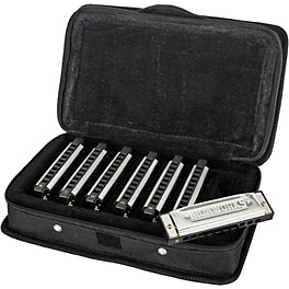 Silver Creek 7-Pack of Blues Style Harmonicas