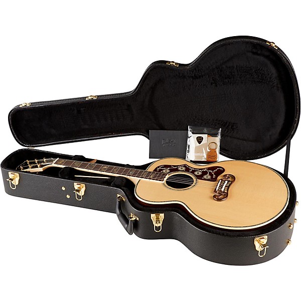 Gibson SJ-200 Abalone Custom Limited Edition Acoustic-Electric Guitar Natural
