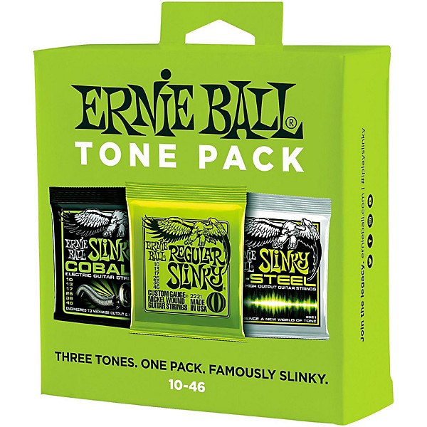 Ernie Ball Ernie Ball Regular Slinky Electric Guitar String Tone Pack