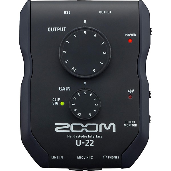 Open Box Zoom U-22 Handy Audio Interface Level 1 | Guitar Center