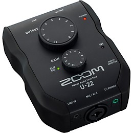 Open Box Zoom U-22 Handy Audio Interface Level 1
