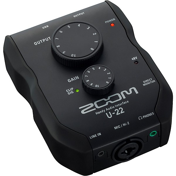 Open Box Zoom U-22 Handy Audio Interface Level 1