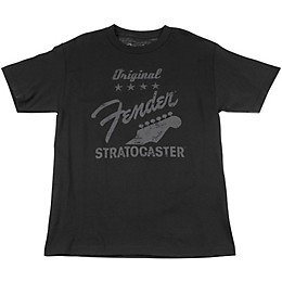 Fender Original Strat T-Shirt, Charcoal XX Large