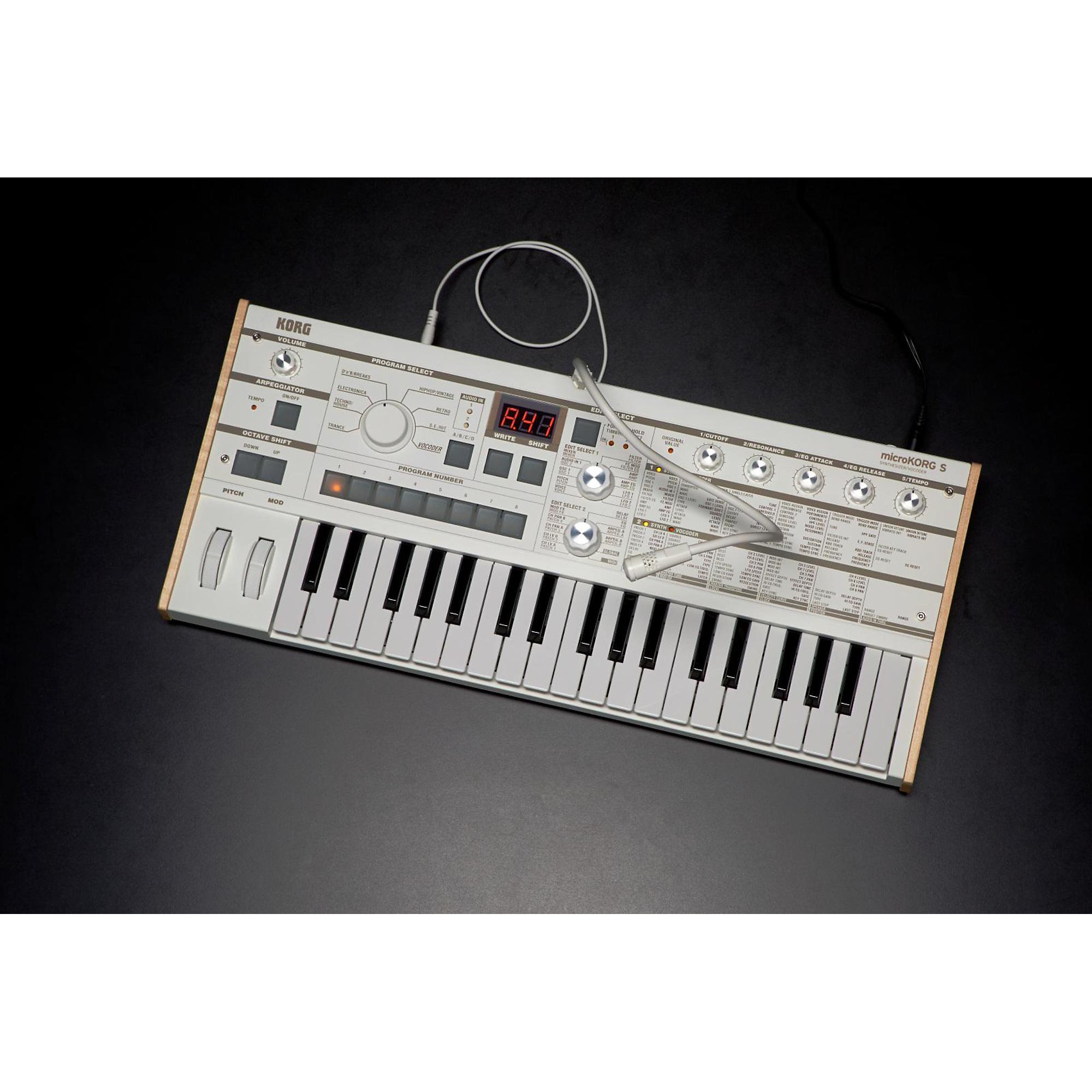 KORG microKORG-S Synthesizer/Vocoder With Built-In Speaker System