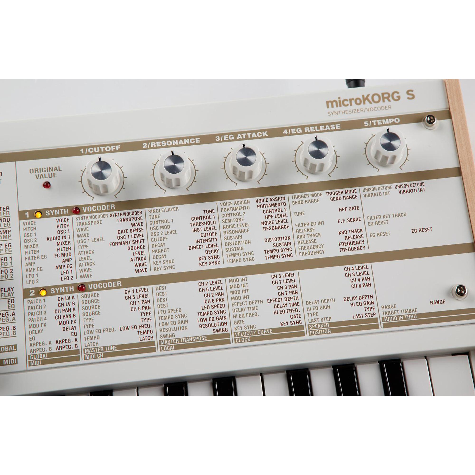 KORG microKORG-S Synthesizer/Vocoder With Built-In Speaker KORG microKORG-S Synthesizer/Vocoder With Built-In Speaker