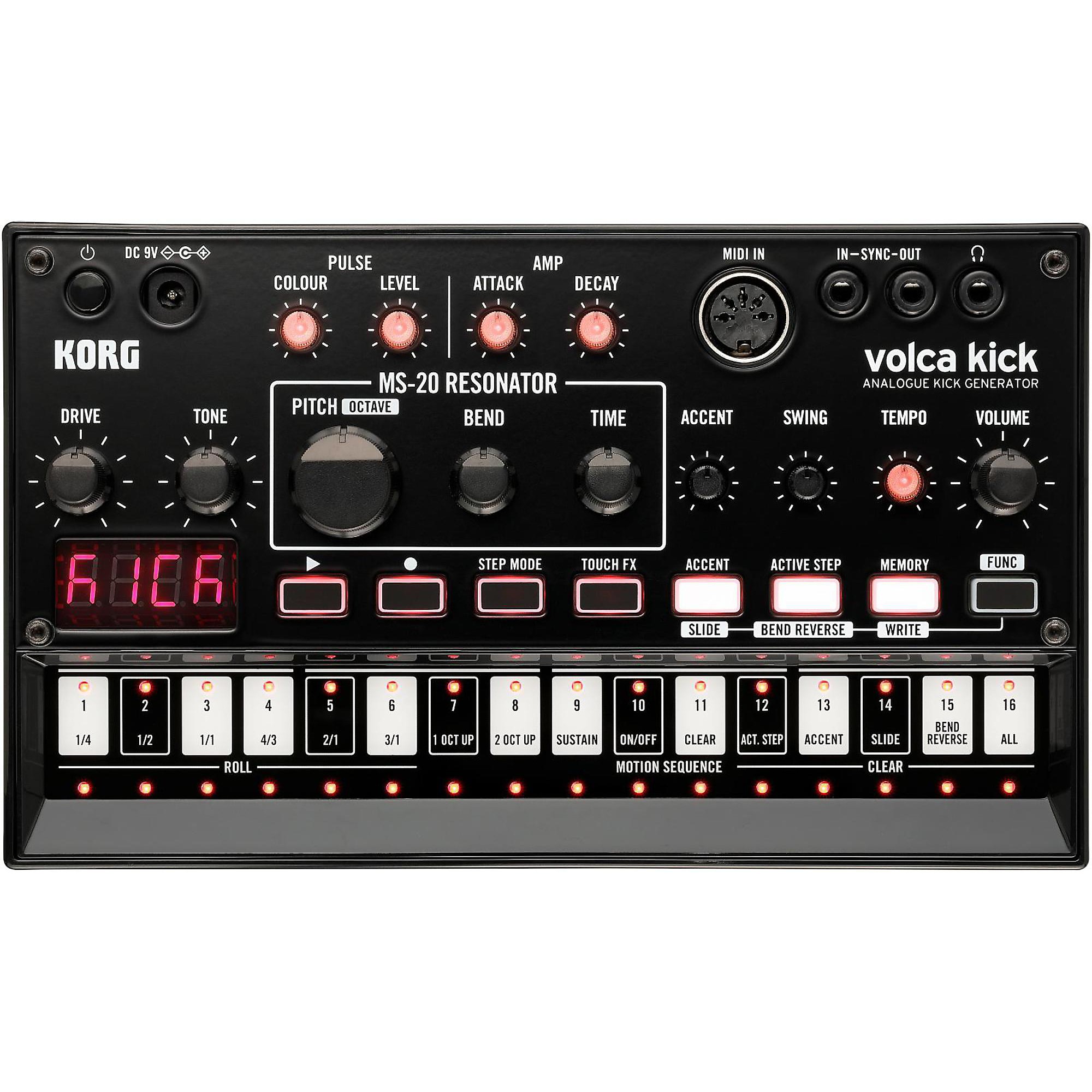 KORG volca kick bass Percussion Synthesizer | Guitar Center