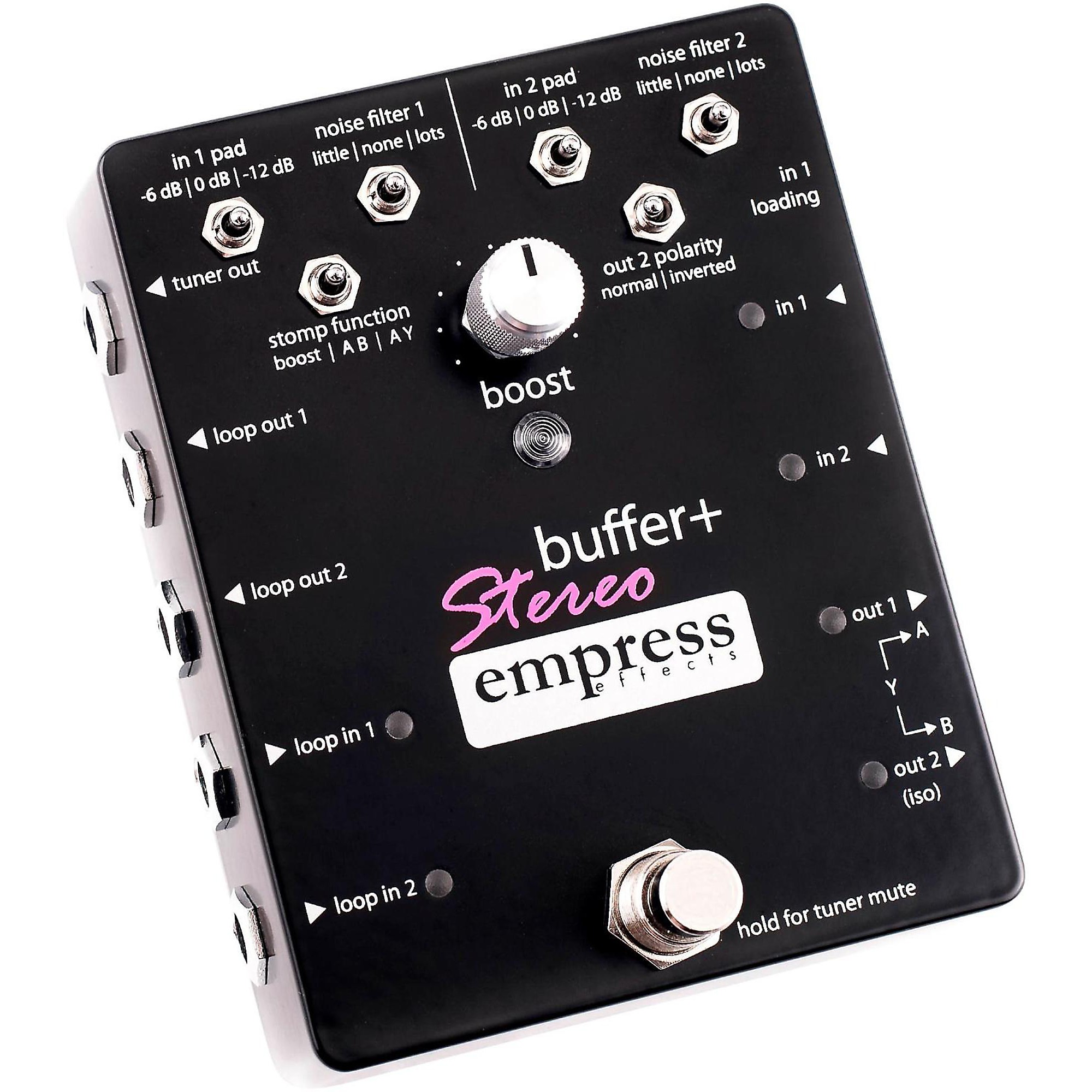 ギター Empress Effects / buffer + Open Box Empress Effects Buffer+ Stereo Guitar Effects Pedal