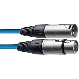 Stagg XLR Microphone Cable 20' - Assorted Colors Blue Stagg XLR Microphone Cable 20' - Assorted Colors Blue