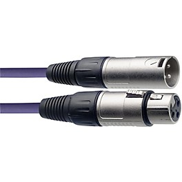 Stagg XLR Microphone Cable 20' - Assorted Colors Blue Stagg XLR Microphone Cable 20' - Assorted Colors Purple