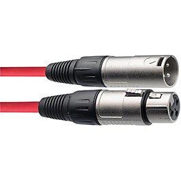 Stagg XLR Microphone Cable 20' - Assorted Colors Blue Stagg XLR Microphone Cable 20' - Assorted Colors Red