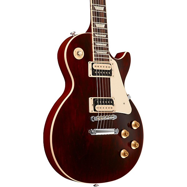 Gibson 2017 Les Paul Trad Pro Electric Guitar Wine Red
