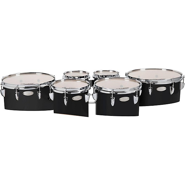 Sound Percussion Labs Birch Marching Sextets with Carrier 6/6/8/10/12/13 Black