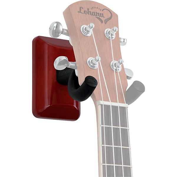 Gator Wall Mount Ukulele/Mandolin Hanger Cherry