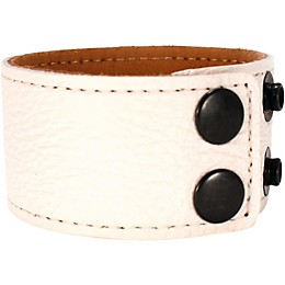 Road Runner Leather Bracelet White