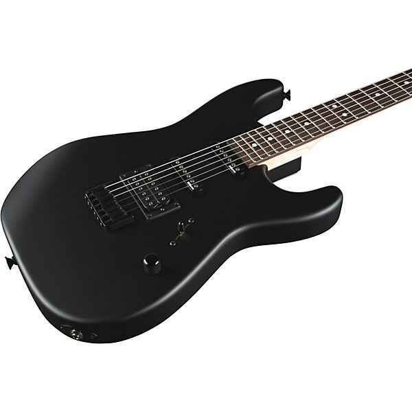 Charvel USA Select San Dimas HSS Hardtail Rosewood Fingerboard Electric Guitar Pitch Black