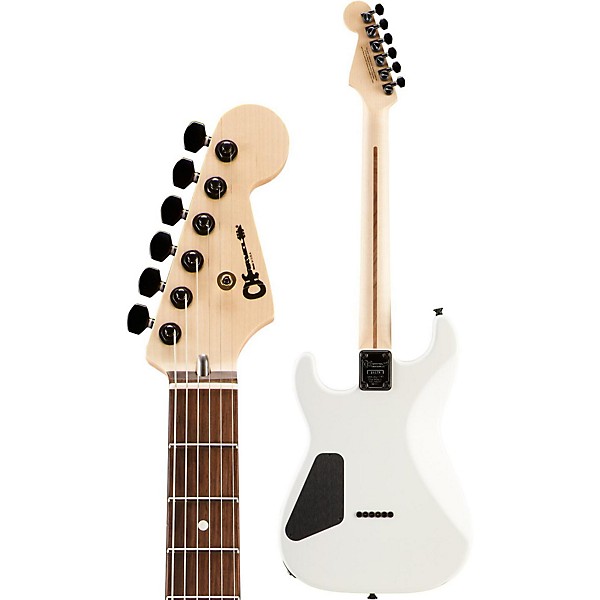 Charvel USA Select San Dimas HSS Hardtail Rosewood Fingerboard Electric Guitar Snow Blind Satin