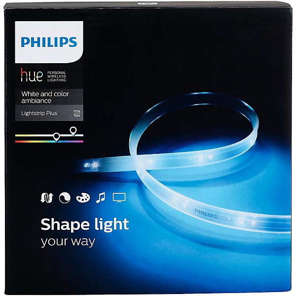 Philips Hue Lightstrip Plus 6.6 Ft.