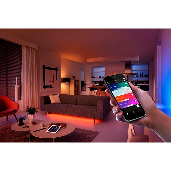 Open Box Philips Hue White and Color Ambiance GU10 Single Bulb Level 1