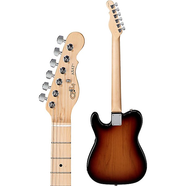 Open Box G&L USA ASAT Special Maple Fingerboard Electric Guitar Level 2 3-Tone Sunburst, Black Pickguard 190839251916