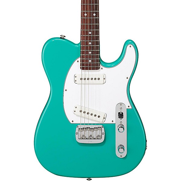 Open Box G&L USA ASAT Special Rosewood Fingerboard Electric Guitar Level 2 Belair Green, 3-ply White Pickguard 190839250940