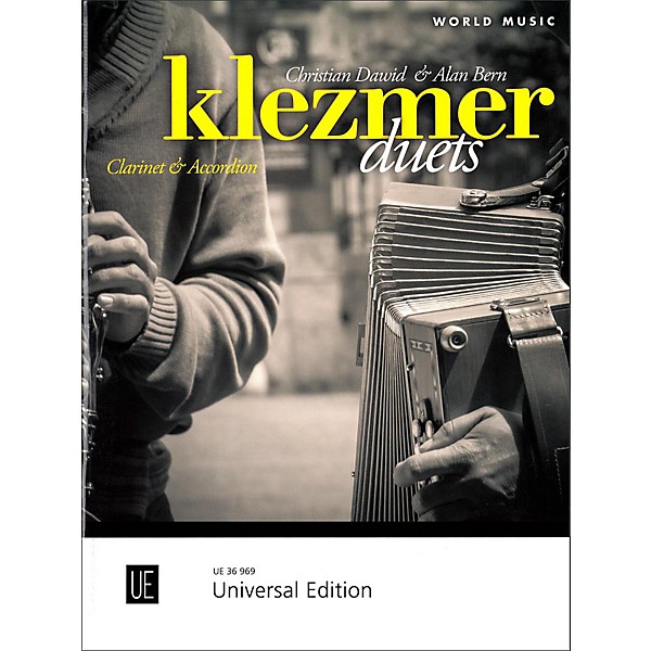 Carl Fischer Klezmer Duets for Clarinet and Accordion