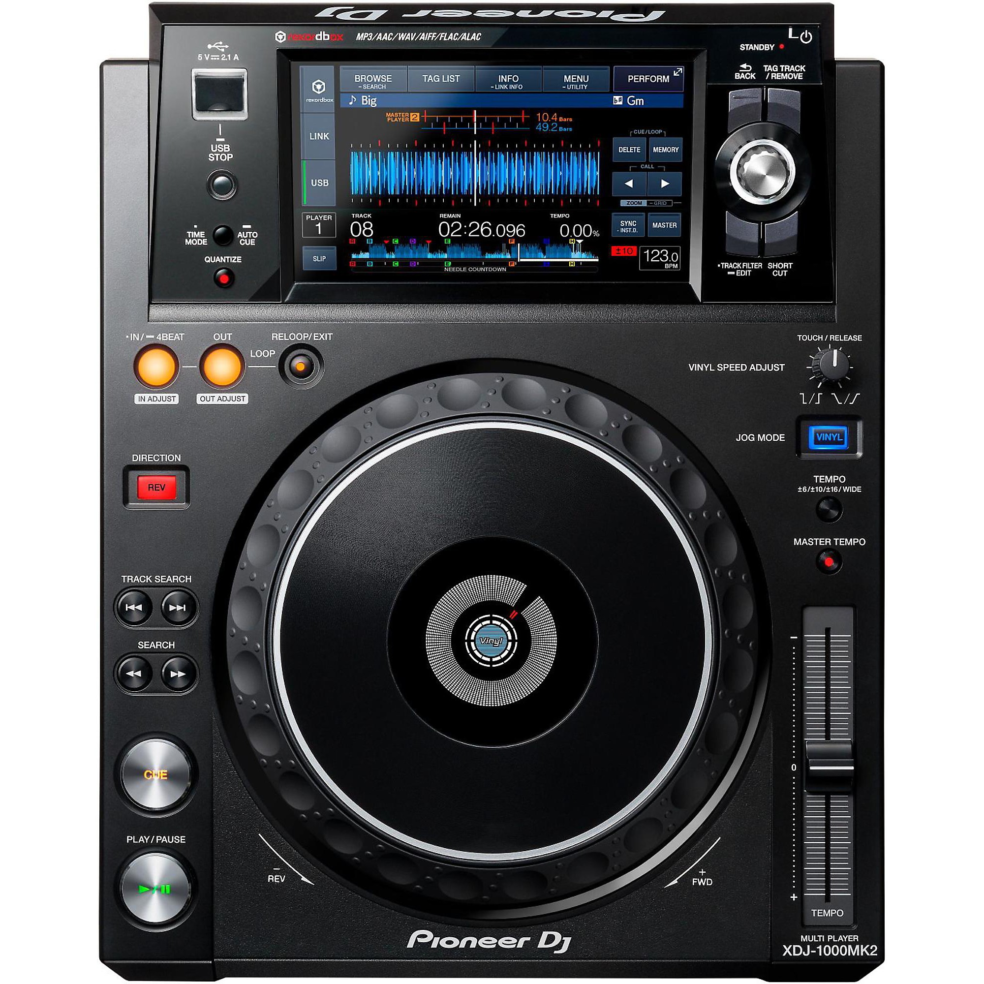 Pioneer DJ XDJ-1000MK2 Digital Performance Multi-Player | Guitar 