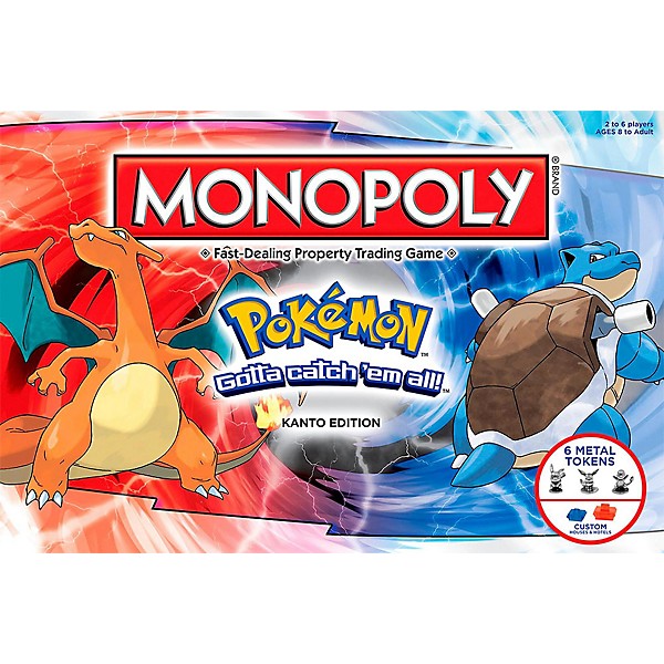 USAOPOLY MONOPOLY: Pokemon: Kanto Edition | Guitar Center