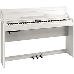 Roland DP603 Digital Home Piano Polished White White