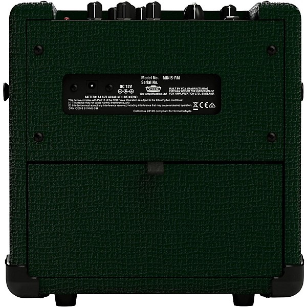 Open Box VOX Mini5 BRG 5W 1x6.5 Modeling Guitar Combo Amplifier Level 1 British Racing Green