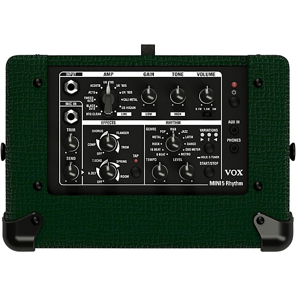 Open Box VOX Mini5 BRG 5W 1x6.5 Modeling Guitar Combo Amplifier Level 1 British Racing Green