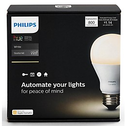 Philips Hue White Ambiance Starter Kit A19