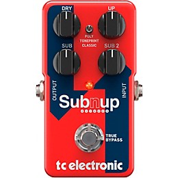 TC Electronic Sub 'N' Up Octaver Pedal