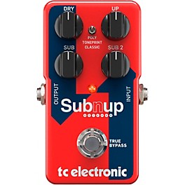 Open Box TC Electronic Sub 'N' Up Octaver Pedal Level 1