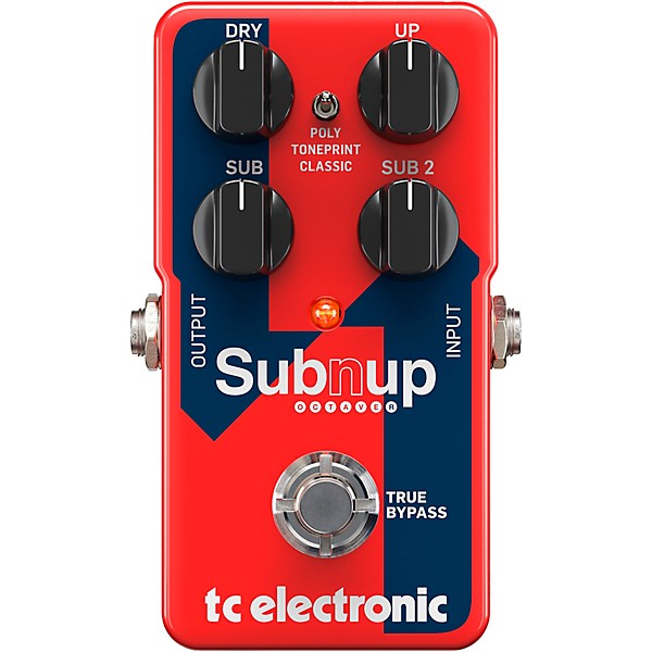 Open Box TC Electronic Sub 'N' Up Octaver Pedal Level 1