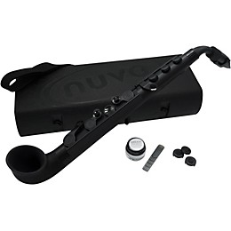 Nuvo jSax Plastic Saxophone Black Body with Black Keys