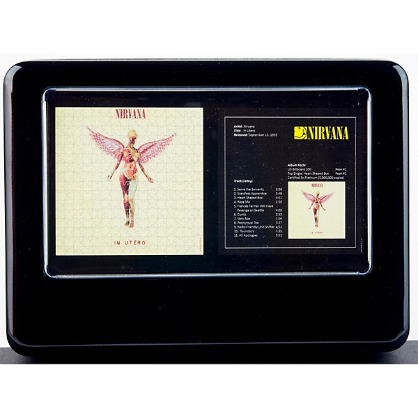 Iconic Concepts Two Nirvana In Utero Jigsaw Puzzles in Tin Gift Box