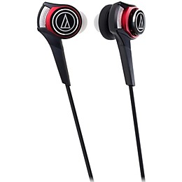 Audio-Technica ATH-CKS990iS In-Ear Headphones Black Red