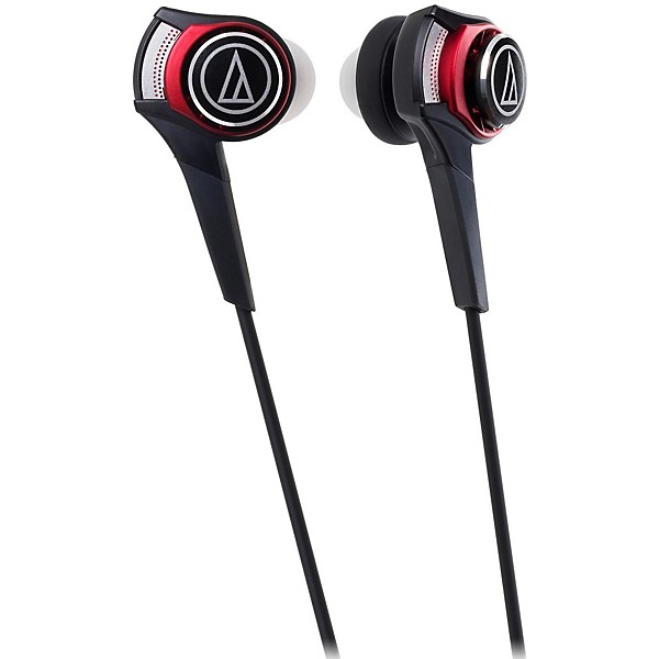 Audio-Technica ATH-CKS990iS In-Ear Headphones Black Red
