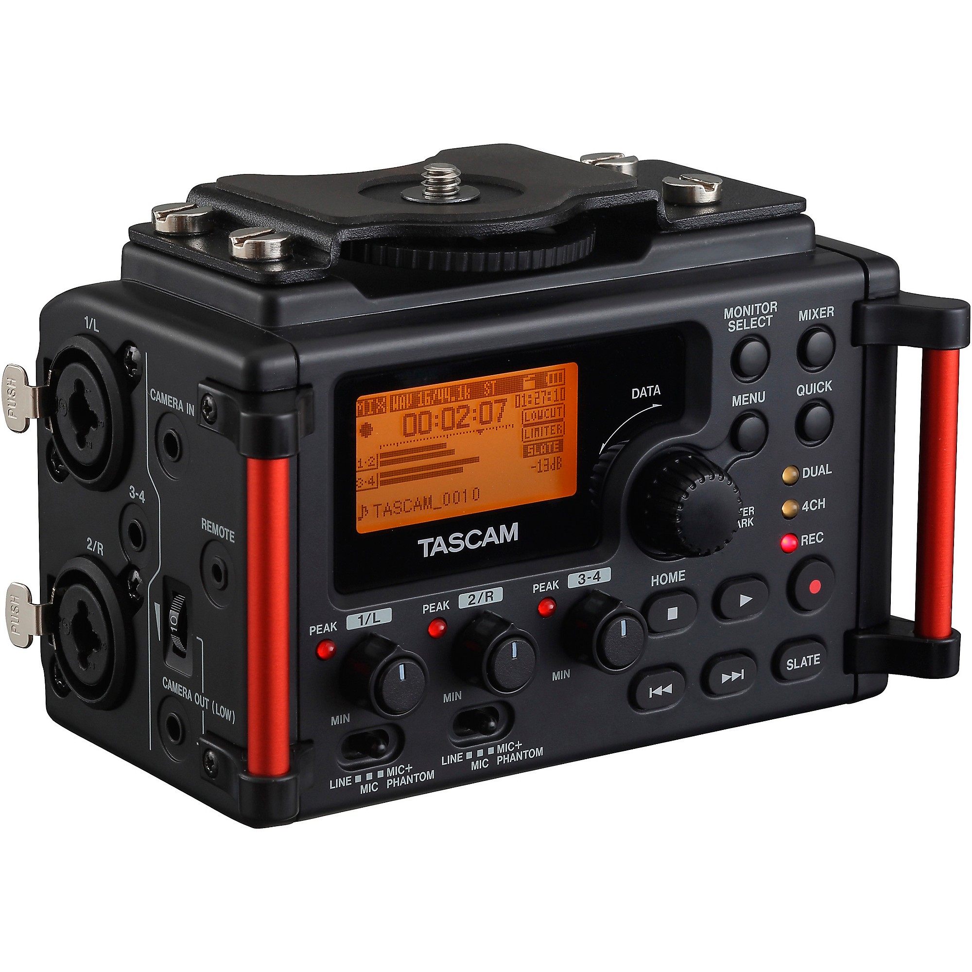 TASCAM DR-60DmkII 4-Channel Portable Recorder for DSLR | Guitar Center